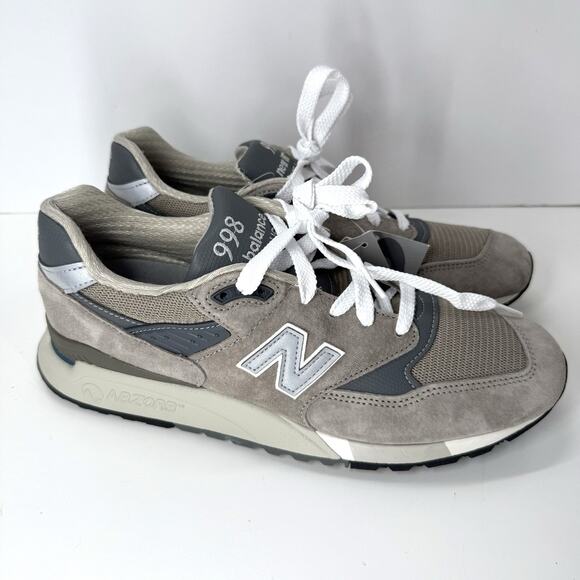 Men New Balance Made in USA 998 Core Athletic/Running Shoes Grey U998GR